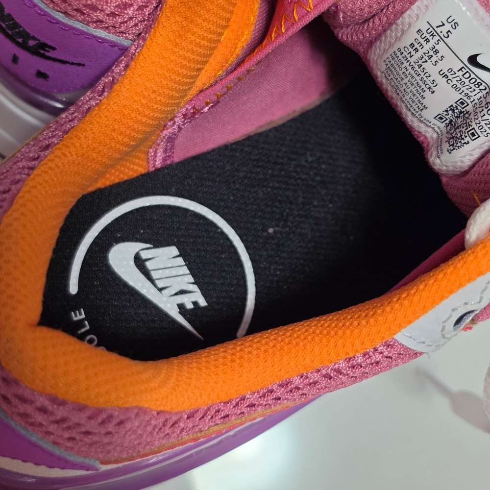 Nike Air Max SYSTM Mesh Running Shoes Berry White Orange FD0825-600 Size 7.5 - Picture 10 of 12